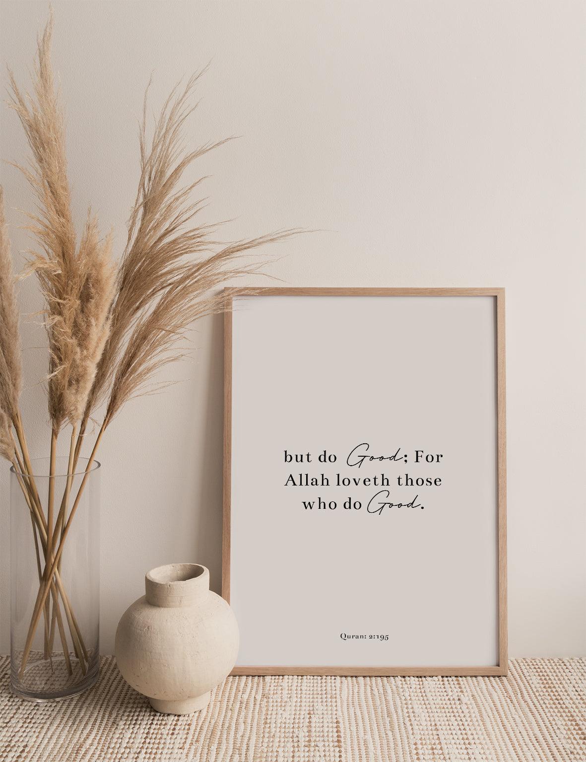 But do Good - Doenvang