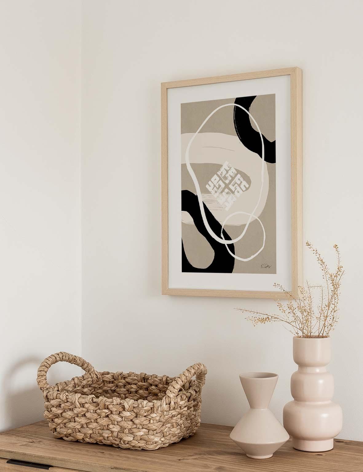 Scandinavian Abstract Kufic Muhammad (PBUH) - Doenvang
