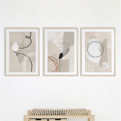 Abstract Combination Al Falaq, An Nas, Al Ikhlas, Large