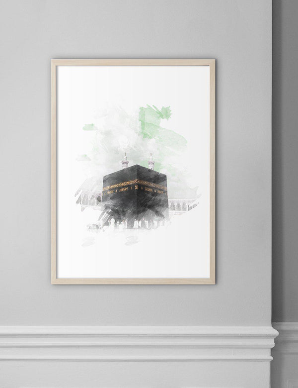 Al Haram Watercolor, Green - Doenvang