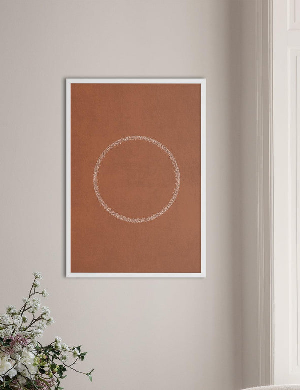 Ayath Al Kursi Circle, Earth Colors - Doenvang