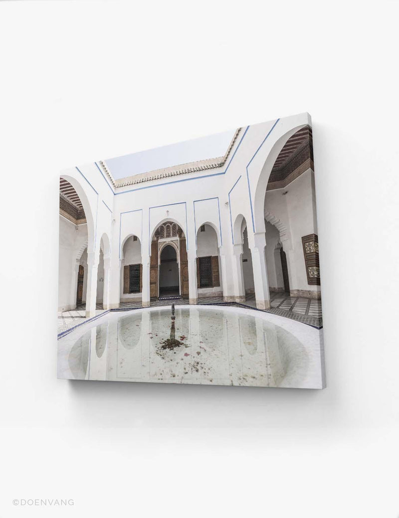 CANVAS | Marrakech Courtyard | Morocco 2021 - Doenvang
