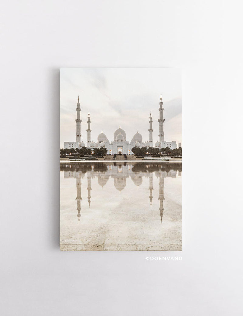 CANVAS | Sheikh Zayed Mosque Reflection, Abu Dhabi 2020 - Doenvang