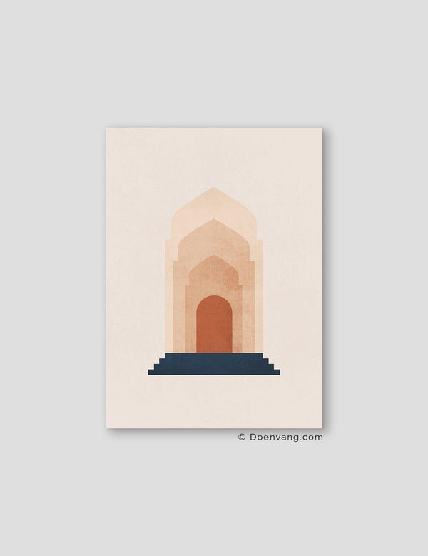 Dubai Mosque Entrance, Vintage - Doenvang