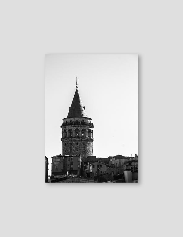 Galata Tower, Black and White - Doenvang