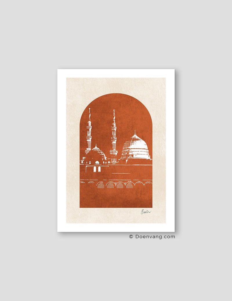 Handmade An Nawabi, Orange Vintage - Doenvang