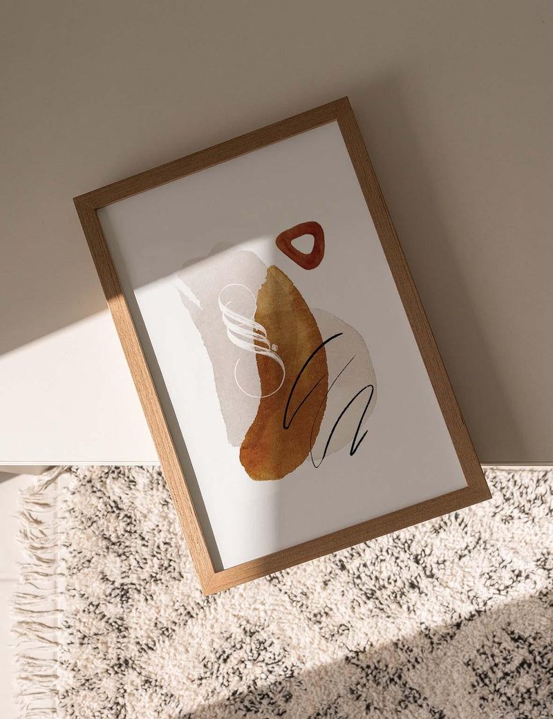 Handmade Sabr | Earth Color Abstracts - Doenvang