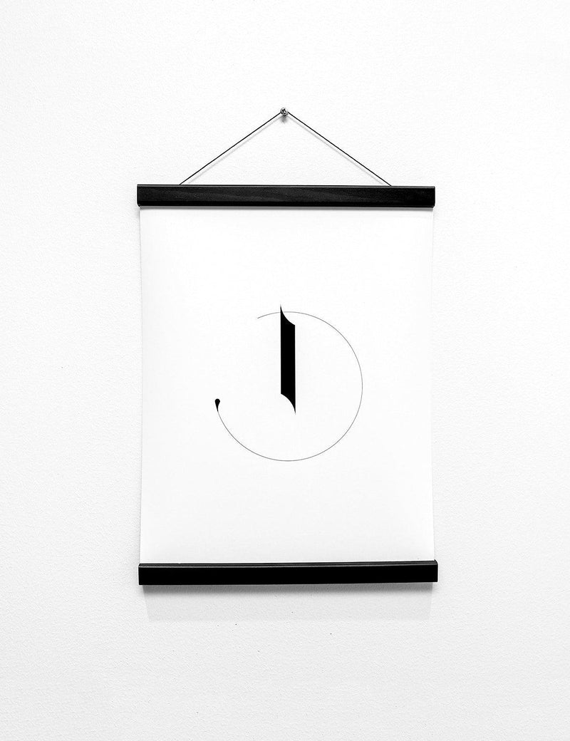 Magnetic Hanger, Black Wood - Doenvang