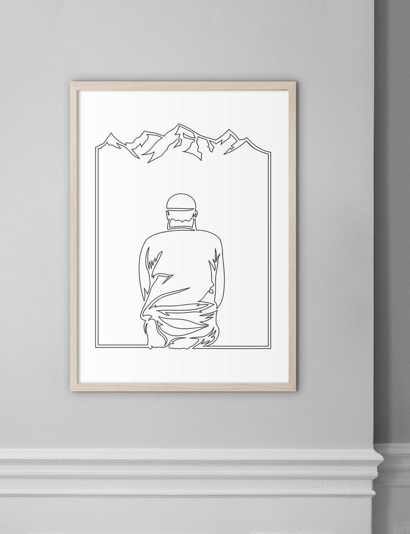 Man and Mountain - Doenvang