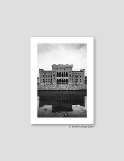 Sarajevo Townhall, Black and White | Bosnia 2021 - Doenvang