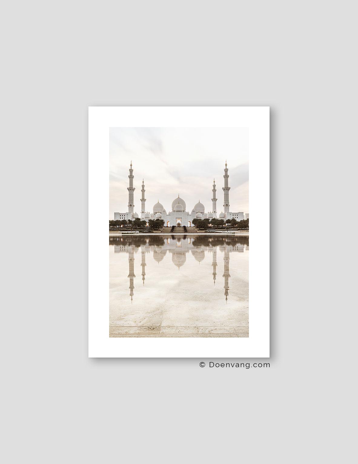 Sheikh Zayed Mosque Reflection, Abu Dhabi 2020 - Doenvang